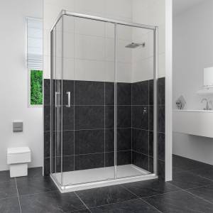 Душевой уголок RGW Classic CL-44 (785-800)x(985-1000)x1850, профиль хром