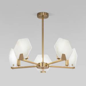 Потолочный светильник Eurosvet Marble 60158/5 латунь Smart