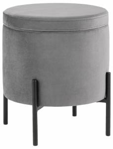 Пуф-сундук Stool Group Грейс vd-grays-b27 велюр серый