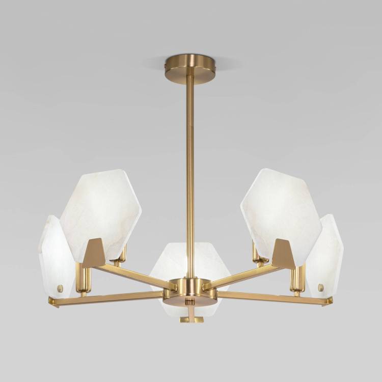 Потолочный светильник Eurosvet Marble 60158/5 латунь Smart