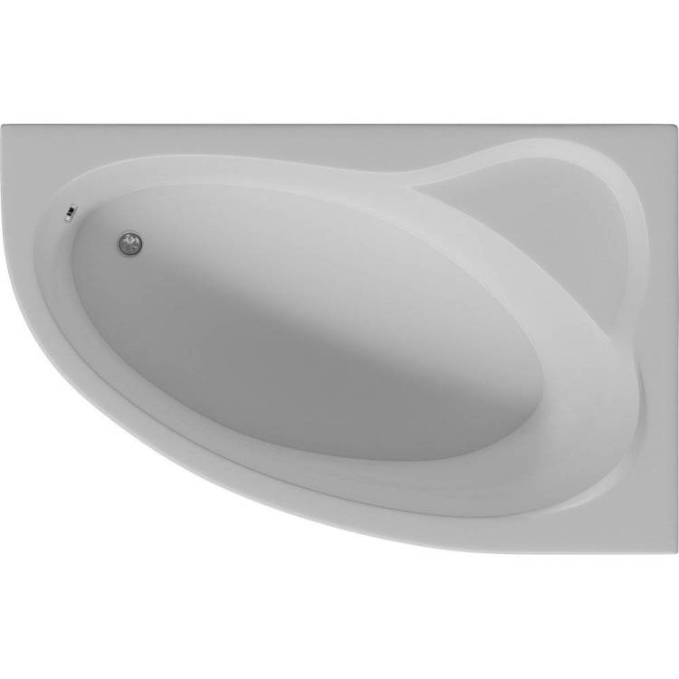 Акриловая ванна Aquatek Фиджи 170x110 правая, с каркасом
