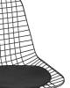 Набор из 4 стульев Stool Group Eiffel AFR-18B-P1 BL/BL X4 черный с черной подушкой фото 8