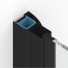 Душевое ограждение NEW TRENDY NEW RENOMA BLACK R 120x100x195 D-0208A/D-0112B (черный) фото 10