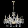 Подвесная люстра Crystal Lux MONICA SP8 GOLD фото 3