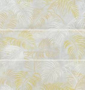 Панно Ape Ceramica Meteoris A034948 Decor Set (3) Aurelia Neutral 35x100