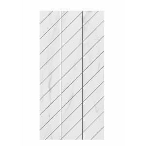 Декор Ametis by Estima Supreme 68799 FalseMosaic/SM01_NS/29,8x59,8x10/Corner/Right Фальшмозаика неполированный правый 29.8x59.8