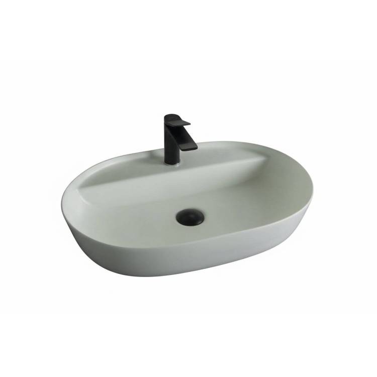 Раковина Gid Lago 51192 Wm1346 60 см, белая матовая