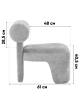 Кресло Stool Group Voma FDC0175294 F4-Mocha-8 мокка фото 10