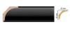 Плинтус потолочный DECOMASTER D109-195 240x4.3x4.3
