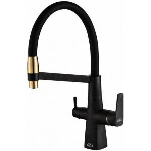 Смеситель для кухни Zorg Steel Hammer SH 818-6 BLACK BR