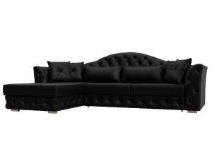 Диван угловой Лига Диванов Артис 128032L Черный