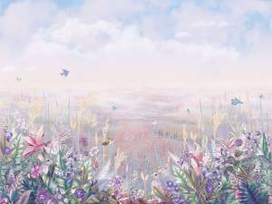 Фреска Ortograf Aurora 34099 Aurora pink Флора FLN