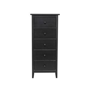 Комод Leset Мира-5 2500000193538 черный