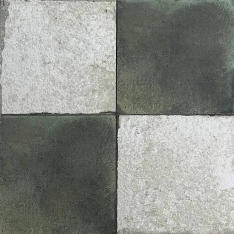 Керамогранит Etili Seramik Scintilla Chess Olive Green Pre-cut 45x45