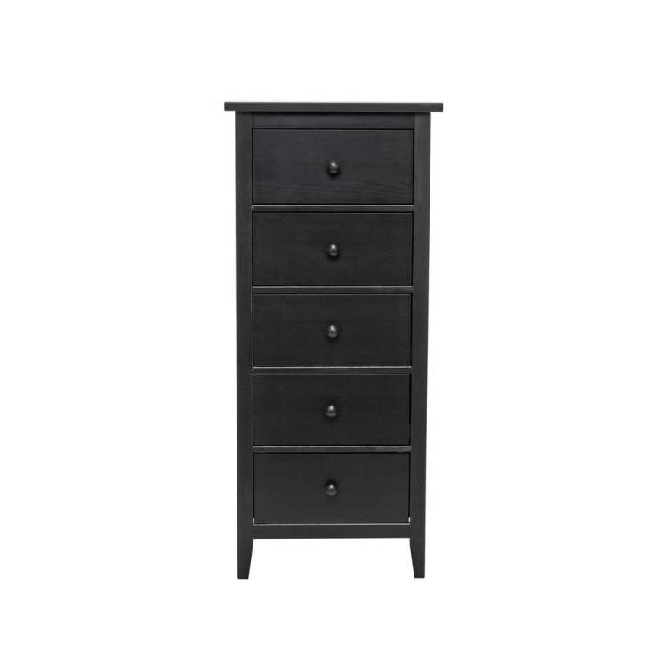 Комод Leset Мира-5 2500000193538 черный