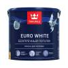 TIKKURILA EURO WHITE Безупречный потолок, краска для потолка, глубокоматовая, белая (2,7л)