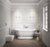 Бордюр Kerama Marazzi Флориан BDA034R белый матовый обрезной 30x12x1.3 фото 2