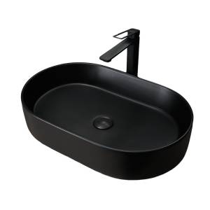 Раковина Gid Lago 53354 Bm1479 60 см, черная матовая