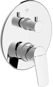 Смеситель для ванны Bravat Rhein PB8429564CP-2-ENG