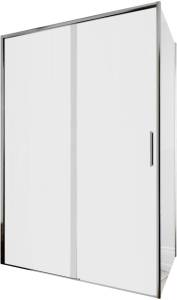 Душевой уголок Aquanet Pleasure Evo AE65-130x80-CT профиль хром, прозрачное стекло