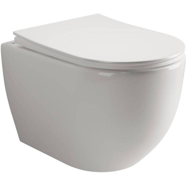 Унитаз подвесной Ceramica Nova Mia CN1805 Rimless