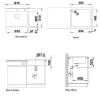 Мойка кухонная Blanco Palona 6 524738 черный фото 4