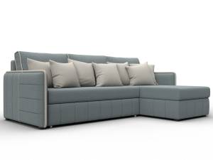 Диван угловой Лига Диванов Лига-078 130981 Серый