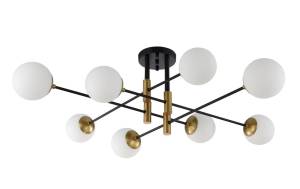 Потолочный светильник Crystal Lux Fidel Pl8 Black
