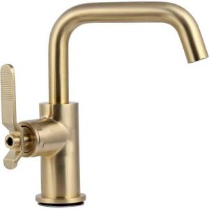 Смеситель для раковины Bronze de Luxe 1760's Loft 1178CG золотой