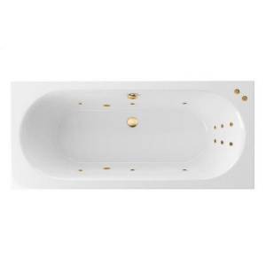 Акриловая ванна Excellent Oceana 180x80 "LINE" (золото)