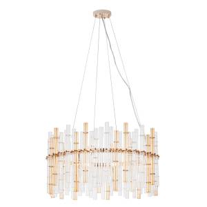 Подвесная люстра Arte Lamp Crystalla A4111LM-16GO