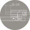 Душевой уголок Cezares Slider SLIDER-AH-1-90-80/90-C-Cr профиль хром, стекло прозрачное, 90x90 фото 12