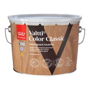 Лазурь фасадная Tikkivala Valtti Color Classic EC 9 л
