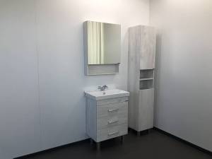 Мебель для ванной Comforty Никосия-60Н дуб белый