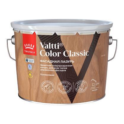 Лазурь фасадная Tikkivala Valtti Color Classic EC 9 л