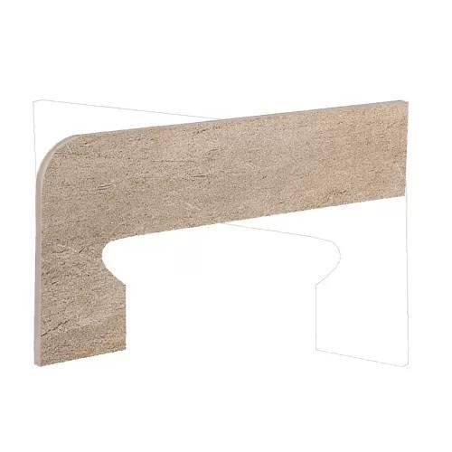 Плинтус Exagres Mediterraneo Zanq. Arena Izquierda Левый 17.5x39.5