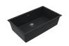 Мойка кухонная Alveus Granital Omni 40 1150063 Deep Black-G90 с сифоном, 75x45 фото 2