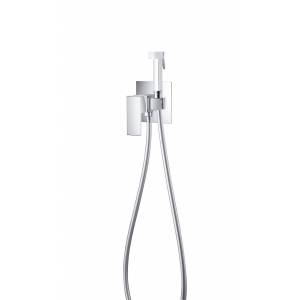 Гигиенический душ D&K Liszt Bayern DA1514501 хром, встраиваемый, со смесителем