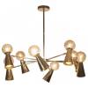 Подвесная люстра Loft IT Halley 10046/8 Gold фото 2