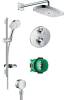 Душевой комплект Hansgrohe Raindance Select E 300 27385400+26630400+27506000+15758000+1800180