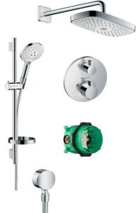 Душевой комплект Hansgrohe Raindance Select E 300 27385400+26630400+27506000+15758000+1800180
