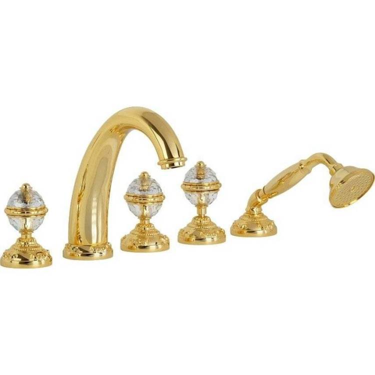 Смеситель Migliore Cristalia 27182 золотой