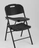 Набор из 4 складных стульев Stool Group Кейт D25X black X4 черный, банкетные, со столиком фото 4