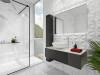 Керамическая плитка Dogma Elegante Statuario NEO93103D Triangolo Shine Rettificato 30x90 фото 6