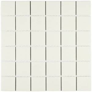 Мозаика Bonaparte Arene White (4.8x4.8) 30.6x30.6