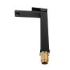 Смеситель для раковины Filarete Fing FL6040BL высокий, черный фото 6