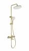 Душевая стойка Wonzon & Woghand WW-B3046-A1-BG с термостатом, золото