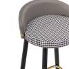 Стул полубарный Woodville Kardial 15673 gray, black фото 7