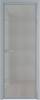 Межкомнатная дверь Profil Doors 4 AX цвет профиля Серебро, стекло безопасное 6 мм рэте 700x2000