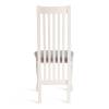 Стул Tetchair Dolce 20673 ivory white, велюр tenerife ultimate grey фото 4
